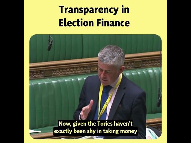 Short: Transparency in Electoral Finance - 15/6/23