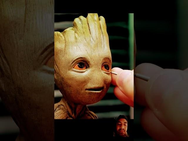 Groot Sculpture Timelapes - Guardian of the Galaxy