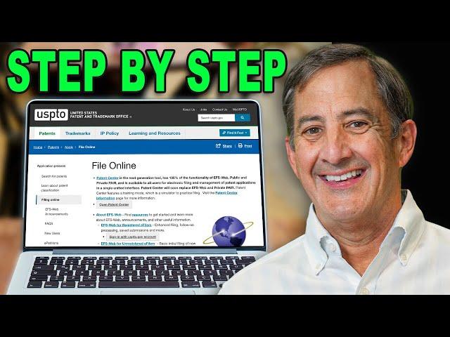 Electronically File Your Own Provisional Patent Application - Step by Step Demo