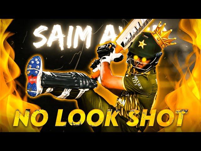 Saim Ayub's No Look Shot Edit | Saim Ayub Edit 