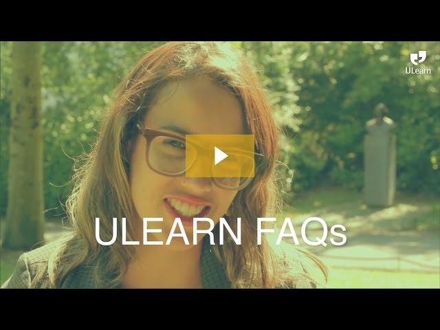 ULearn FAQs: Frequently Asked Questions