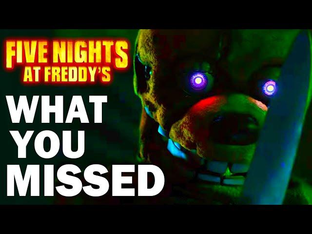 FNAF Movie Trailer 2 (All Easter Eggs)