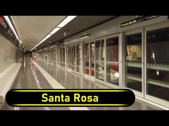 Metro Station Santa Rosa - Barcelona  - Walkthrough 