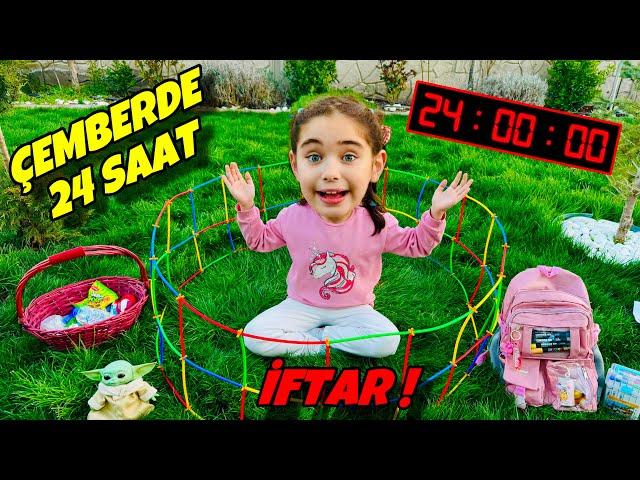 BAHÇEDE ÇEMBERDE 24 SAAT !! İFTAR SON ÇIKAN KAZAN KAZANIR !!