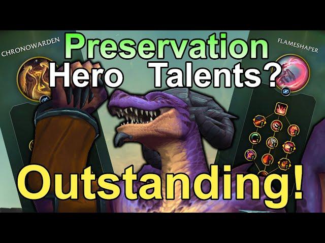 [Outdated, new video!] Preservation's Future Is Looking Bright In The War Within! Beta Hero Talents!