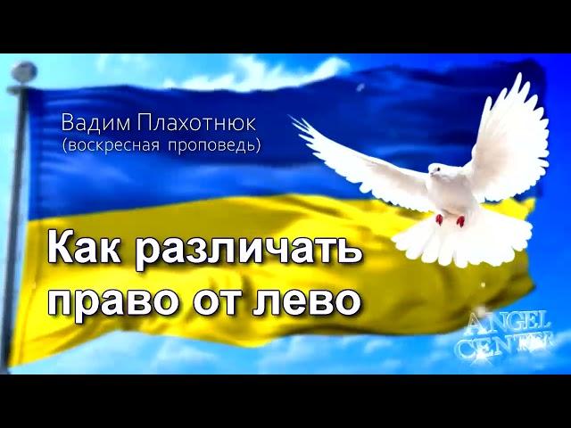 Вадим Плахотнюк Как различать право от лево