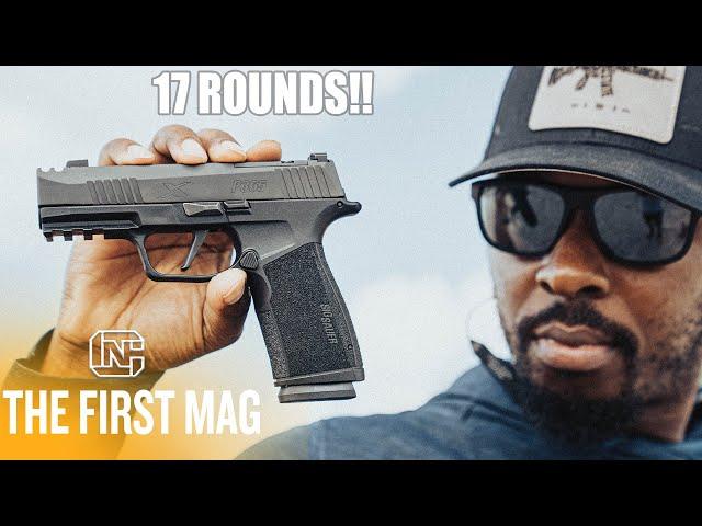 P365 X-MACRO - How Did Sig Sauer Get 17 Rounds In This Carry Gun? First Mag Review