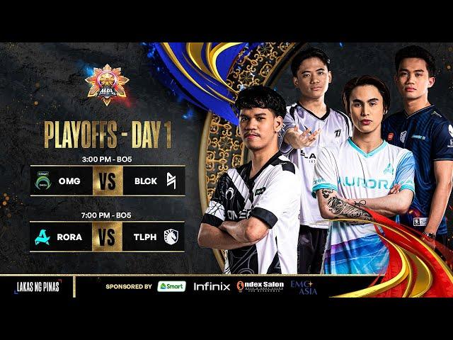  LIVE | MPL PH S14 | FILIPINO - Playoffs Day 1