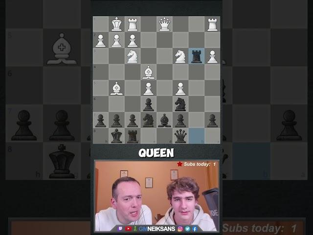 GMNeiksans confirms: Coaching chess is tough...  #shorts #chess #chesscom #dad #grandmaster #blunder