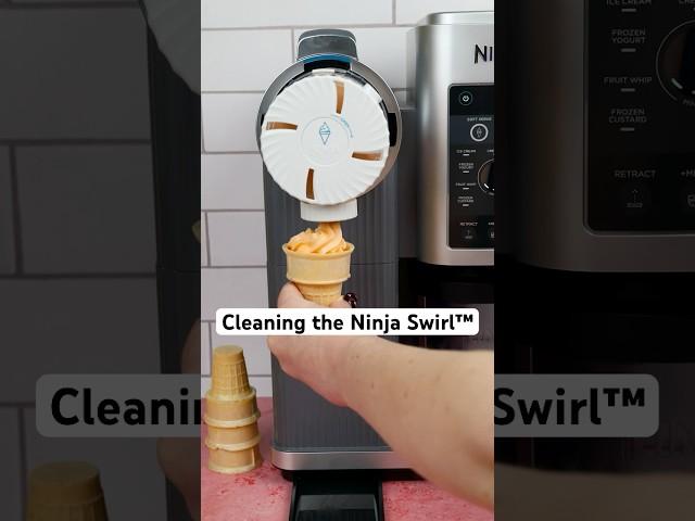 Tips & tricks for cleaning the Ninja Swirl™.  #NinjaSwirl #ninjacreami