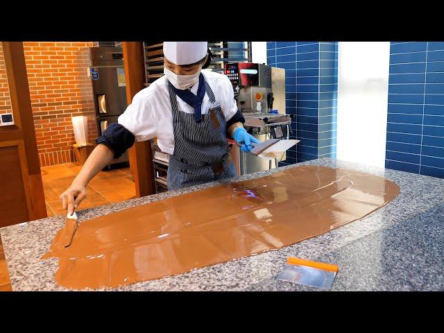 보면 볼수록 기분 좋아지는! 달인들의 수제 초콜릿 만들기 most satisfying handmade chocolate making BEST3 - korean street food