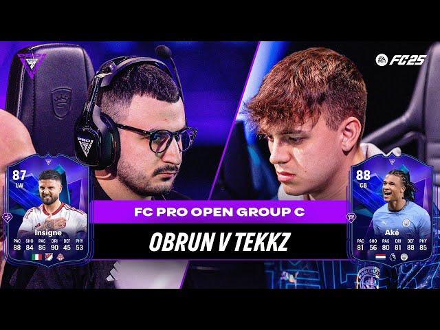 Dramatic conclusion to Group C! | Obrun v Tekkz | FC Pro Open | Full Match