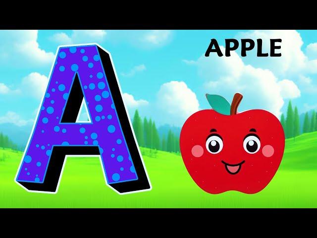 Abc Song | Abc Phonics Song For Toddlers | Alphabet Song for Kids | A for Apple | Nursery Rhymes