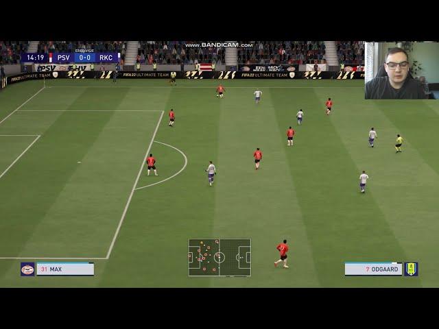 PSV - RKC Waalwijk FIFA 22 My reactions and comments