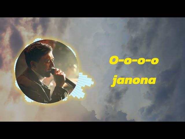 G‘aybulla Tursunov - Janona (Lyrics) | QOʻSHIQ MATNI • QOʻSHIQ SOʻZLARI • LYRIC CLIP