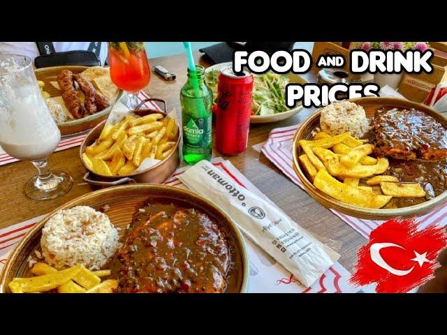 MARMARIS FOOD & DRINK PRICES HOW CHEAP IS TURKEY? RESTAURANT PRICES 