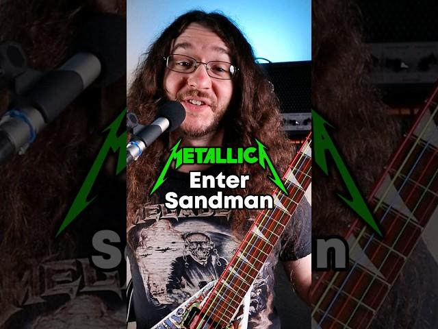 Enter Sandman - Metallica #guitar #metal