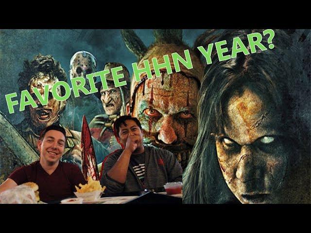 OUR FAVORITE YEAR AT HALLOWEEN HORROR NIGHTS??? | TLEV Q & A