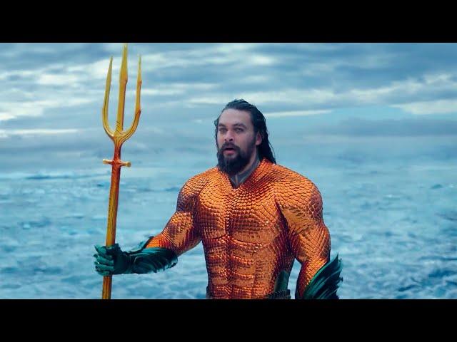 Aquaman (DCEU) Powers and Fight Scenes Ending - Aquaman And The Lost Kigdom Part 2