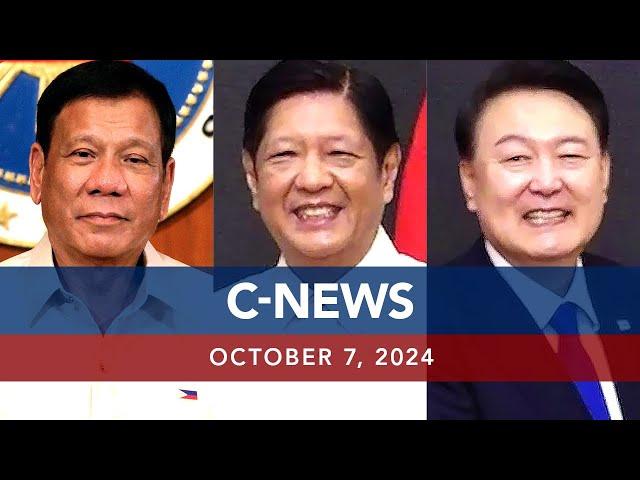 UNTV: C-NEWS | October 7, 2024