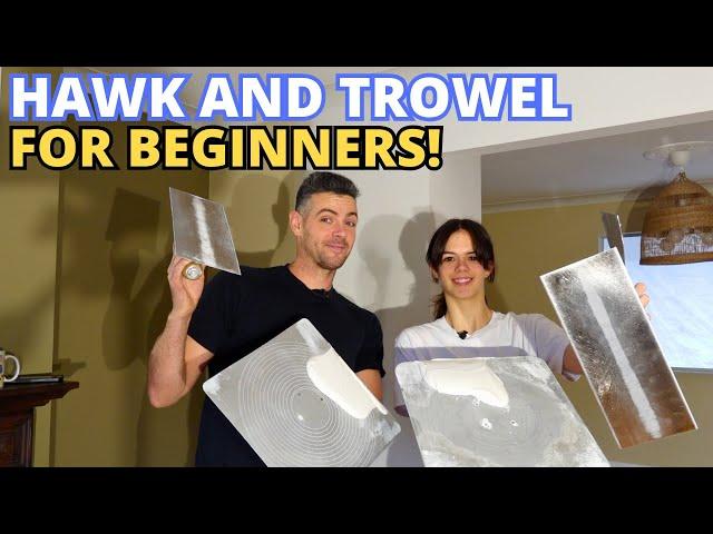 Hawk and Trowel for Beginners!