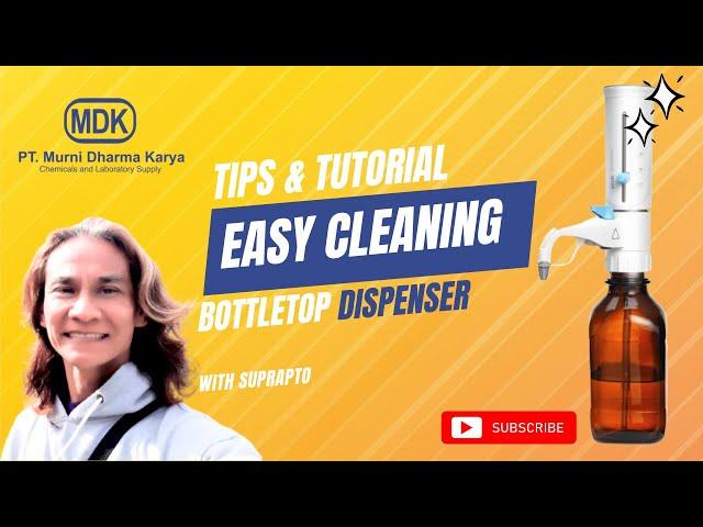 Tips Perawatan Ringan DispenseMatePro (Easy Cleaning)