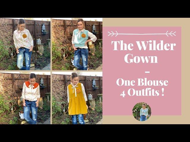 The Wilder Blouse - One Blouse 4 Outfits Style Inspiration Vlog