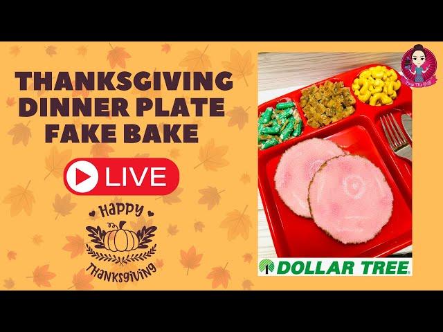 Let's Fake Bake a Thanksgiving Dinner Plate! | Fake Bake | Fake Food Prop |