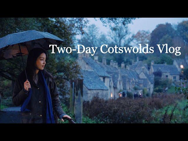 Two Days in England’s Most Beautiful Villages | Cotswolds, England | Rainy Travel Vlog