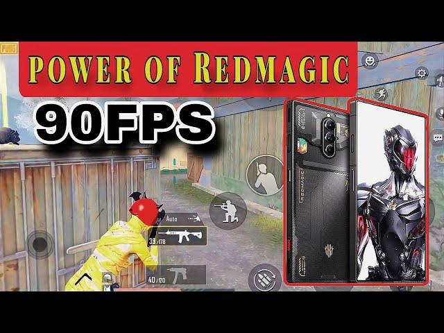 redmagic 8 pro pubg test 2023 | 90fps test | Redmagic 8 pro graphic test | Redmagic 8pro gameplay