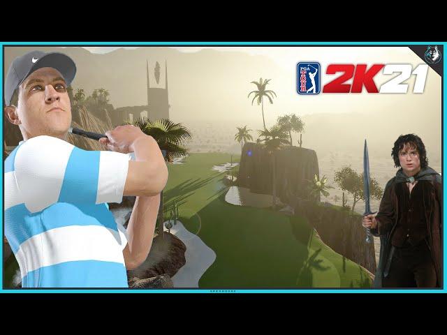 GATES OF MORDOR - Fantasy Course Of The Week #42 | PGA TOUR 2K21 Gameplay