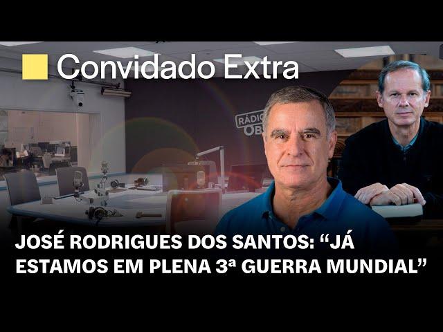 José Rodrigues dos Santos é o Convidado Extra: “Já estamos em plena 3.ª Guerra Mundial”