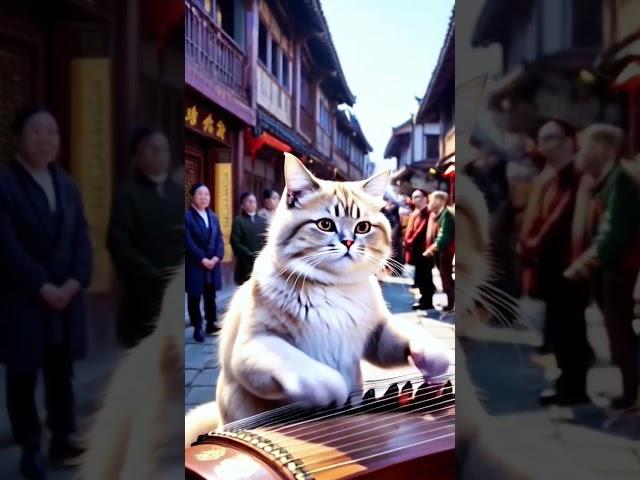 Cat Is Enjoying Music Best Funny New Clip  | New  Video try  #short