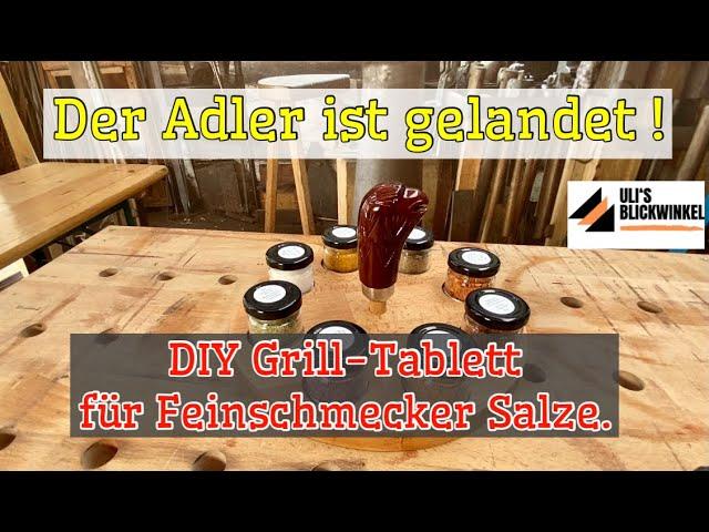 DIY- Grill- Tablet für Feinschmecker Salze ! Meine Regierung hat mal wieder einen Auftrag für mich !