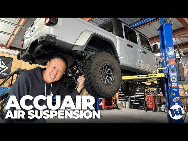 What You Need to Know About the ACCUAIR Air Suspension System for a Jeep Gladiator and Wrangler