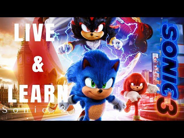 LIVE AND LEARN Junkie XL | Sonic 3 movie Oficial Soundtrack