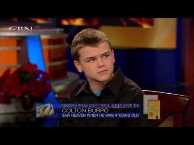 "Heaven is For Real" Revisited December 7, 2012 ~ Colton Burpo at 13