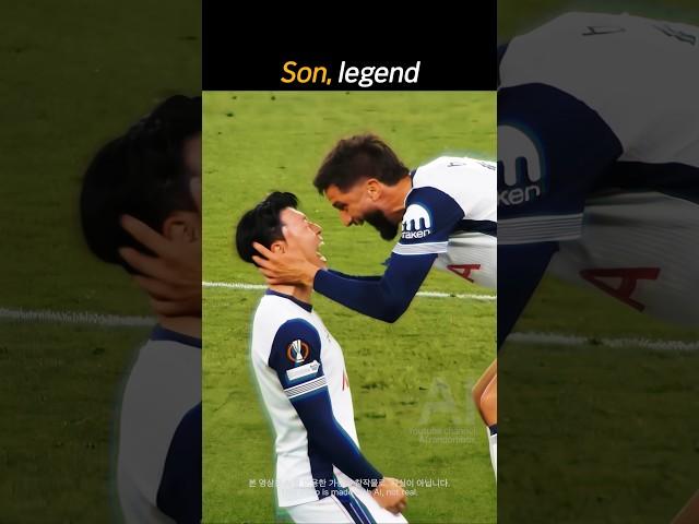 Son, the legend captain of Tottenham