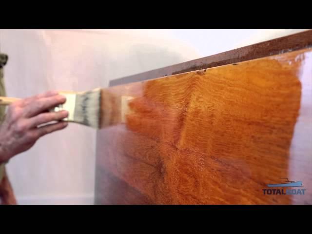 TotalBoat Gleam Marine Spar Varnish - How to Apply - Short Video