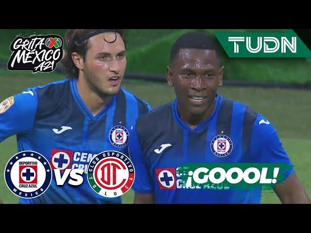 ¡LETAL! Doblete de Angulo | Cruz Azul 3-0 Toluca | Grita México AP2021 - J4 | TUDN