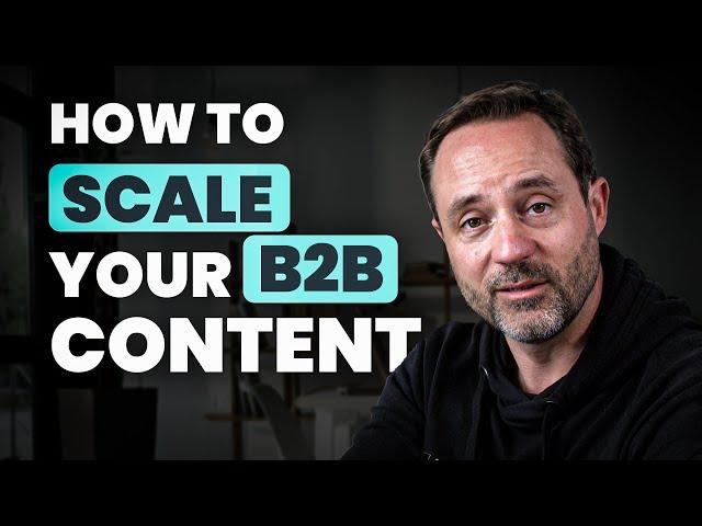 How to Scale Your B2B Sales - Sales Insights by Michael Humblet