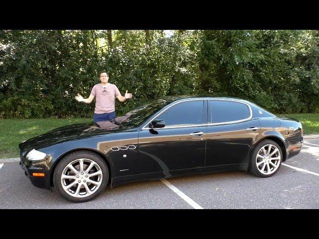 Подержанная Maserati Quattroporte - это лучший способ выглядеть богато за $20 000