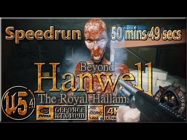 Beyond Hanwell The Royal Hallamshire - SPEEDRUN (easy) 50mins 49secs - Full Gameplay