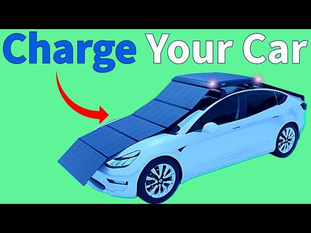 This Can ENTIRELY Power Your Car - Innovative GoSun EV Solar