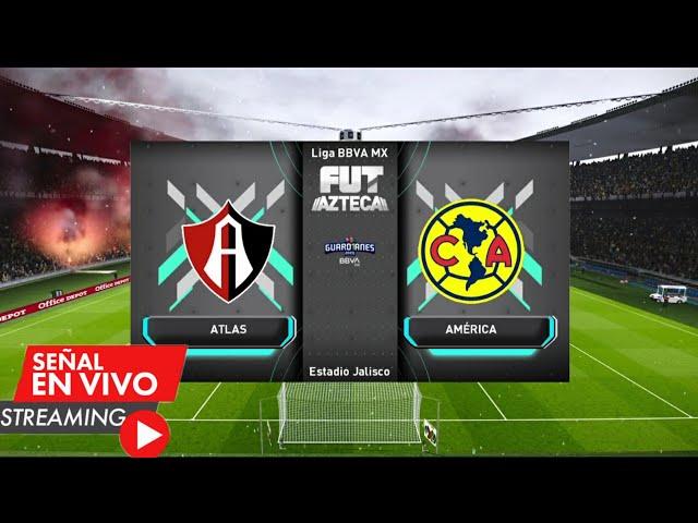 Atlas Vs América En Vivo  Jornada 7 | Torneo Guardianes | Simulación