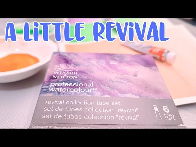 A Wash of It's Former Self-  Winsor & Newton's "New" Revival Colors