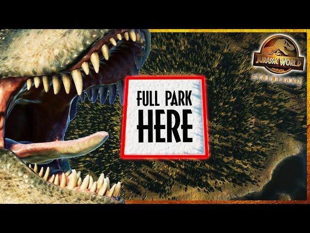 THE TINIEST DINOSAUR PARK | Jurassic World Evolution 2 MINI PARK challenge