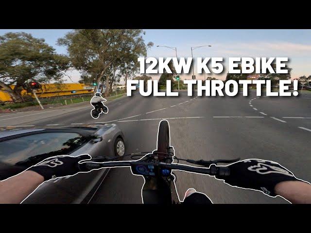 *POV* HIGH POWERED EBIKE RIDE (FULL THROTTLE)