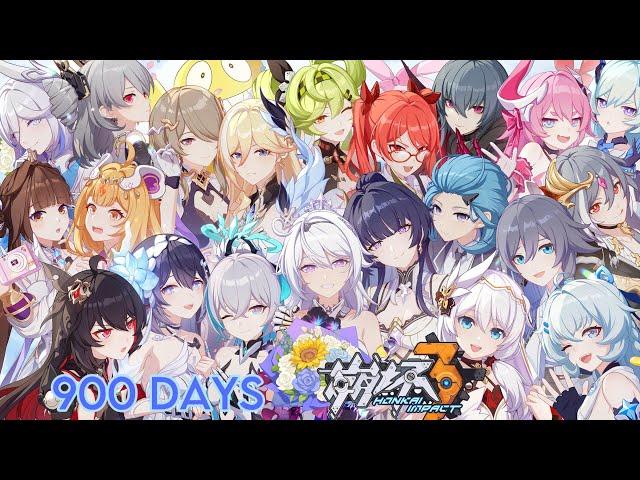 900 days account showcase + my honest thoughts about part 2 | Honkai Impact 3rd