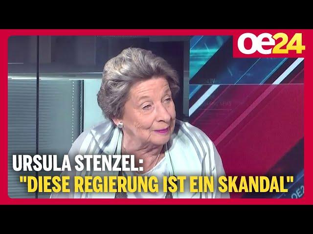 Ursula Stenzel: "Diese Regierung ist ein Skandal" | Neue Regierung präsentiert sich im Parlament